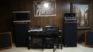 Klipsch Heresy III with Fisher CA-880 Amplifier