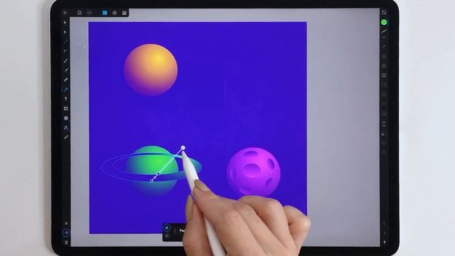 Affinity Designer. 9. Как нарисовать векторные планеты смотреть онлайн