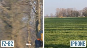 Panasonic Lumix DC FZ-82 vs iPhone X (photo and video comparison)