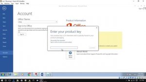 How to activate Microsoft office 2013 permanently