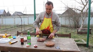 Куриные сердечки и печень на мангале! Очень вкусно! Пробовать всем!