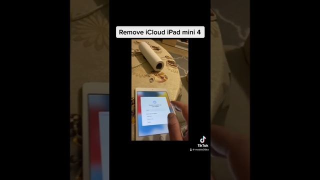 Remove iCloud iPad mini 4