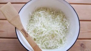 Квашеная капуста с уксусом