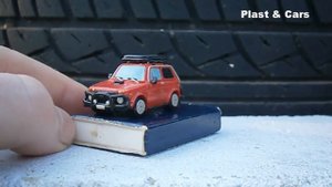 ВАЗ 2121 Нива из пластилина.