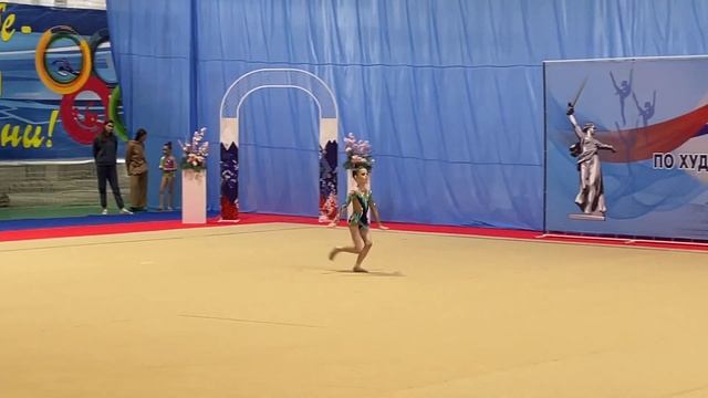 Мудрая Ксения 2015 г.р. Чемпионат Волгоградской области по художественной гимнастике 27.11.23 смотреть онлайн