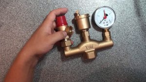 Группа безопасности котла TIM Организация отопления частного дома Распаковка, обзор, мнение.