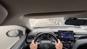 2022 Toyota Camry XV 70 2.5 AT hybrid Maximum - POV TEST Drive #povdrive #зарулем