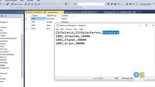SSIS Merge Join Component With Example [Step By Step] смотреть онлайн