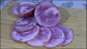 Ветчина из рульки. Вкусно необычайно!