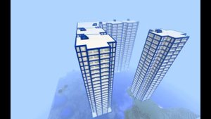 Жилой комплекс в Minecraft