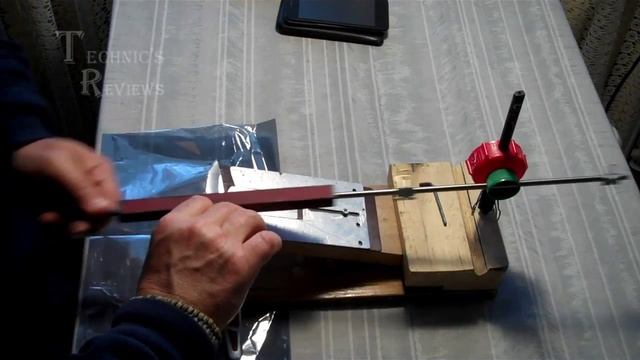 Самодельная точилка для ножей Первое использование смотреть онлайн