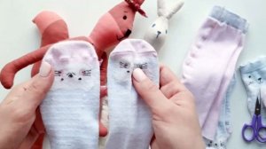 Sock TOY Как сшить игрушку из носков