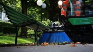 Компактная подметально-уборочная машина Boschung S2 Urban Sweeper для уборки улиц, дизельная