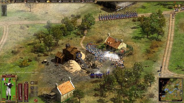 Казаки 2 . Битва за Европу. DanTe vs Zet. Вольтижеры. смотреть онлайн