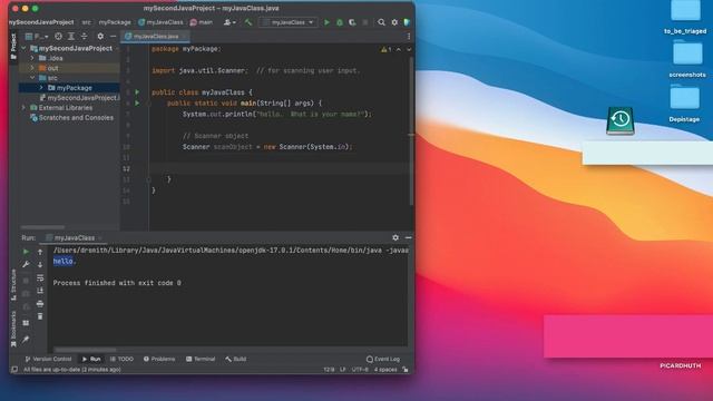 Practical Java: Scanning and Printing from the Console