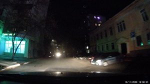 По улицам вечернего Саратова, пятница 13 ноября 2020 г.