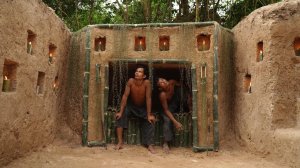 Секрет строительства древнего подземного дома и потрясающего бассейна, часть 01