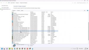 How to Uninstall Microsoft Visual C++ 2015