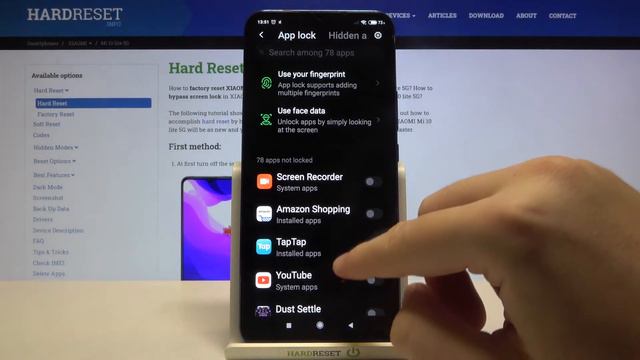 How to Set Up a Password For Apps in Xiaomi Mi 10 Lite 5G – Lock Applications смотреть онлайн