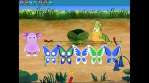 Лунтик Развивающие игры Часть 2: Крылья бабочек.