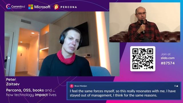 Percona, OSS, books and … how technology impact lives | Commited смотреть онлайн