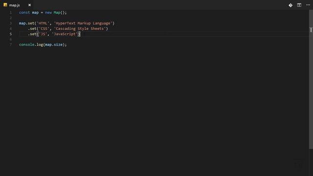 JavaScript - Map