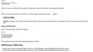 Databases: Import Tables without Constraints from Schema Export (2 Solutions!!)