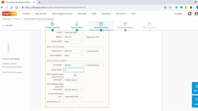Using Tuya Plug and Play Solution to Create a Socket