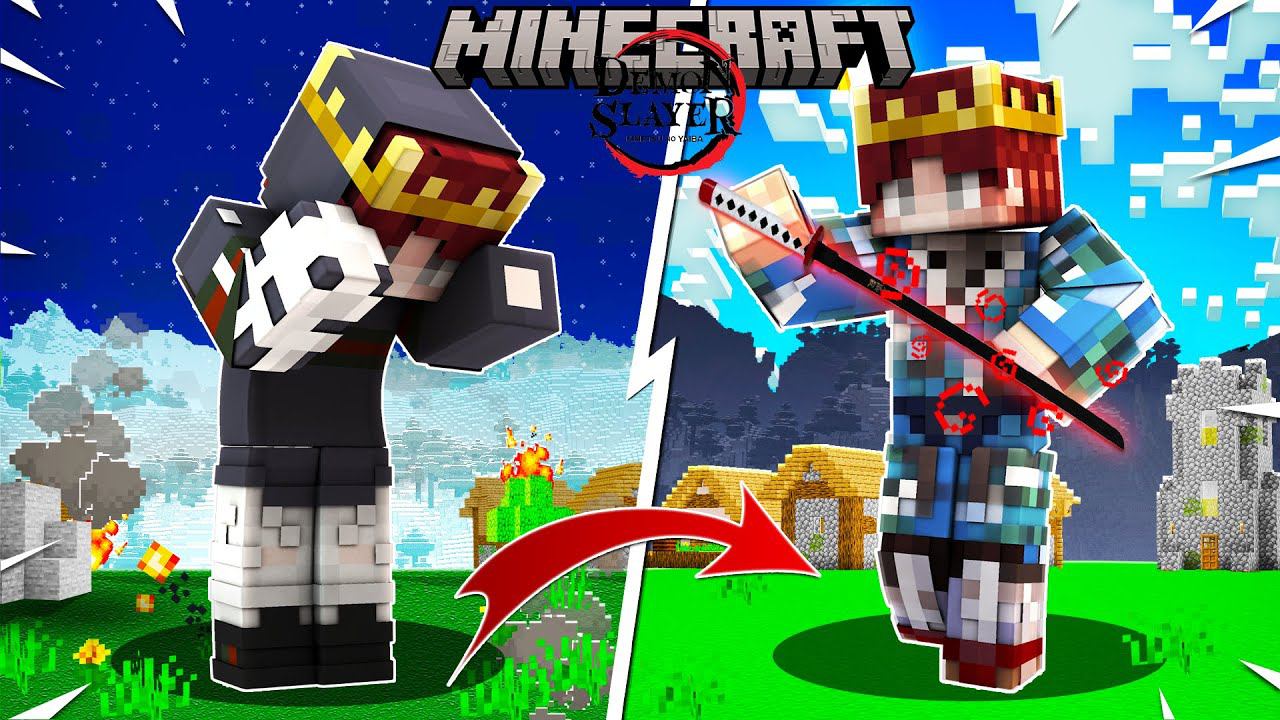 Я стал ОХОТНИКОМ на ДЕМОНОВ и прошёл ФИНАЛЬНЫЙ ОТБОР!Майнкрафт Клинок Рассекающий Демонов! #1 смотреть онлайн