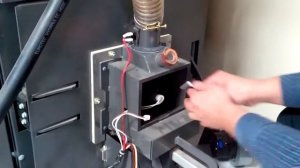 Пеллетный котел KITURAMI KRP-20A. Регулировка посадочного места керамического тэна.