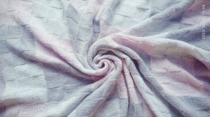 ИНТАРСИЯ || Как вязать | Плед интарсией