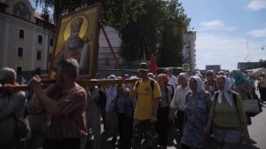 В праздник Преображения Господня Всебелорусский Крестный ход направился из Жировичей в Минск