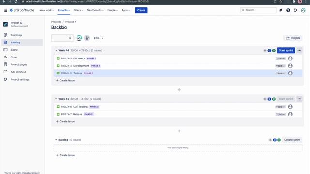 Jira Software - Roadmap and Backlog смотреть онлайн