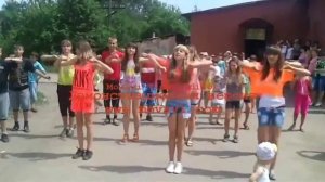 п Семейкино флешмоб "Наше Время" 1.06.2013г