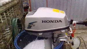Honda 5 hp outboard motor 2008r. four stroke ( 4-SUW )