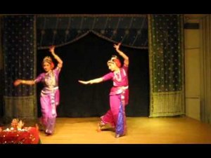 "Shivastakam" by dancers of Moscow kuchipudi dance studio "Ananda Thandava"