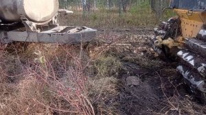 Ремонт лесных дорог.