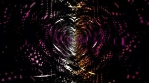 Love Tunnel Particles Background l 4K Vj Loop Video l Tytlix