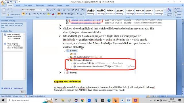 Appium Tutorial in Telugu | by Surendra Jaganadam| Appium JAVA Client Documentation #appium