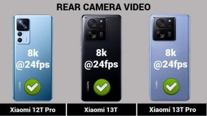 Xiaomi 12T Pro Vs Xiaomi 13T Vs Xiaomi 13T Pro