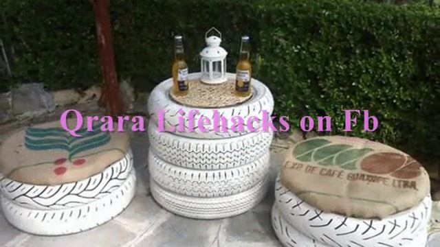 DIY Awesome Ideas To Recyling And Reuse Old Tires/Crafthacks - Lifehacks/Old Tires Recycled Project смотреть онлайн