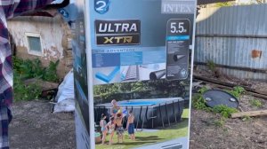Готовим площадку под каркасный бассейн INTEX Ultra XTR. Пробуем технологию @kosyak
