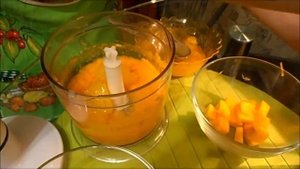 Смузи из тыквы и яблока за минуту