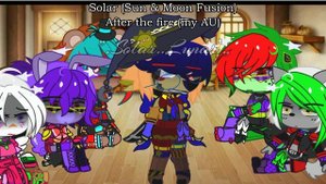 Glamrocks react to Sun & Moon AUs || AUs (Mostly mine) || FNAF x GC ||꒰ ”‚Solar..Lunar‛„ ꒱