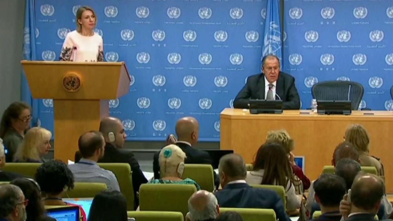 Итоги последних встреч и заседаний по Сирии подвел...ского МИД после выступления на Генассамблее ООН
