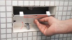 Замена кнопки в инсталляции AlcaPlast FLAT