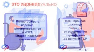 Электронный сертификат на покупку и услуг по ремонту технических средств реабилитации населению