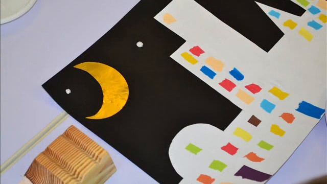 Мастер - класс Аппликация нетрадиционным методом Ночной город смотреть онлайн