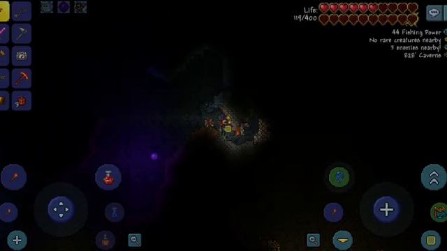 terraria V 1.4.3.2.3 Seed for lava charm and life crystalradargold coin!