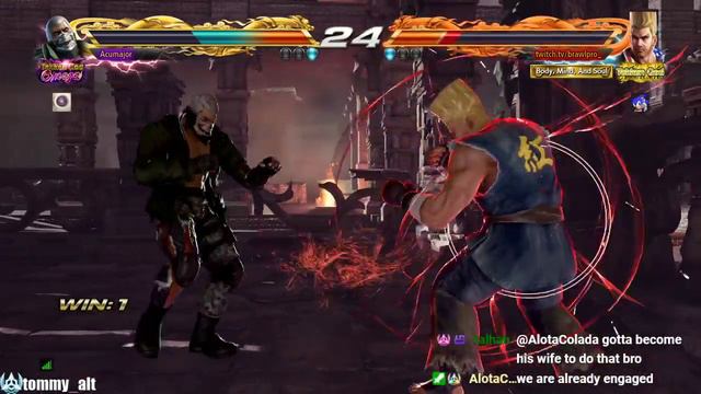 vs Tekken God Omega Bryan смотреть онлайн